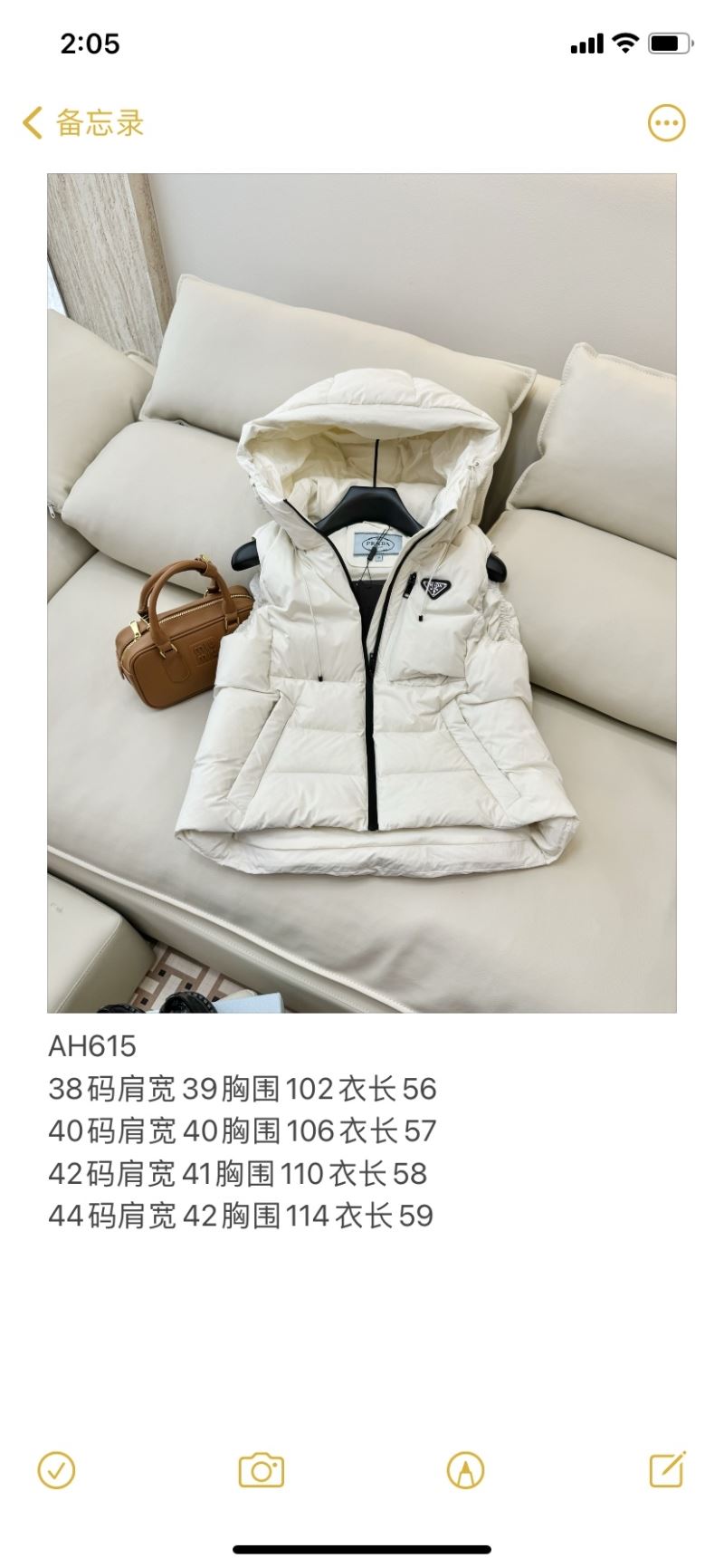 Prada Down Jackets